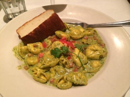 Osteria Il Centro signature dishes Chicken Walnut PastaSpiediniCannelloni
